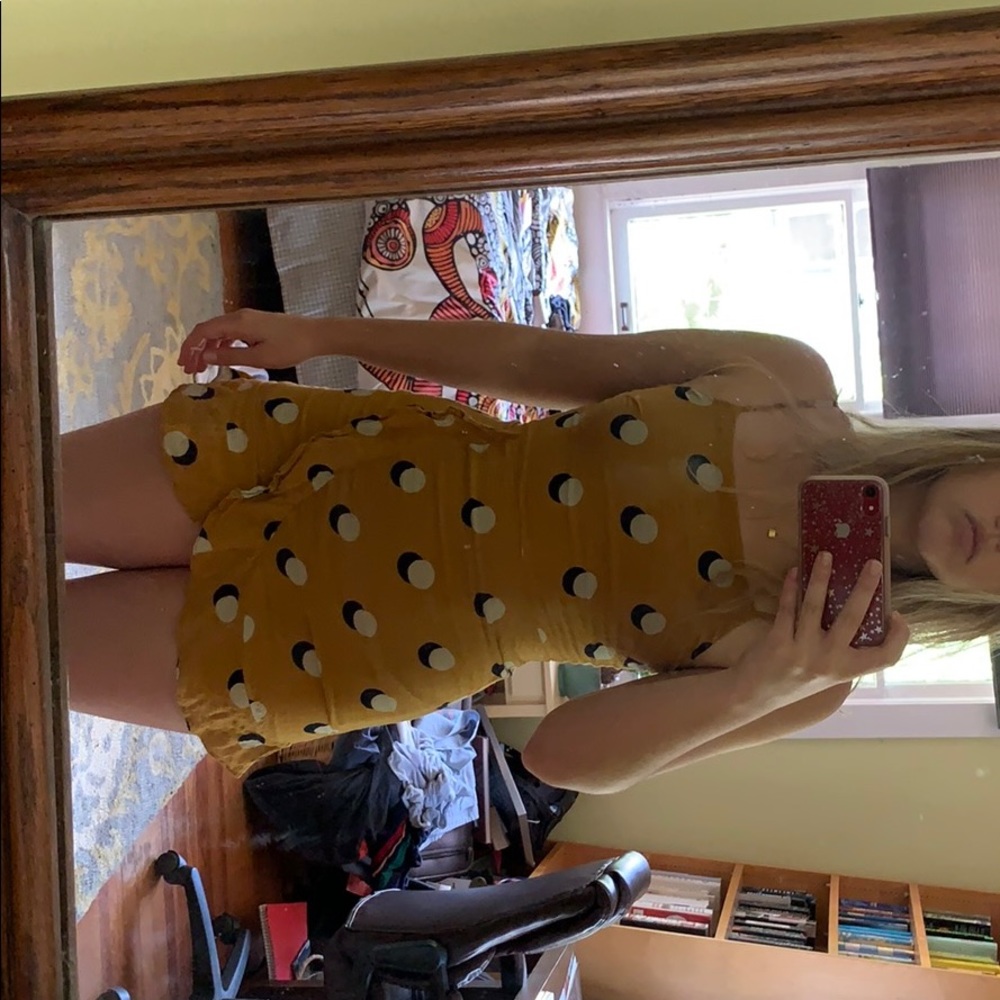 Yellow Polka Dot Dress